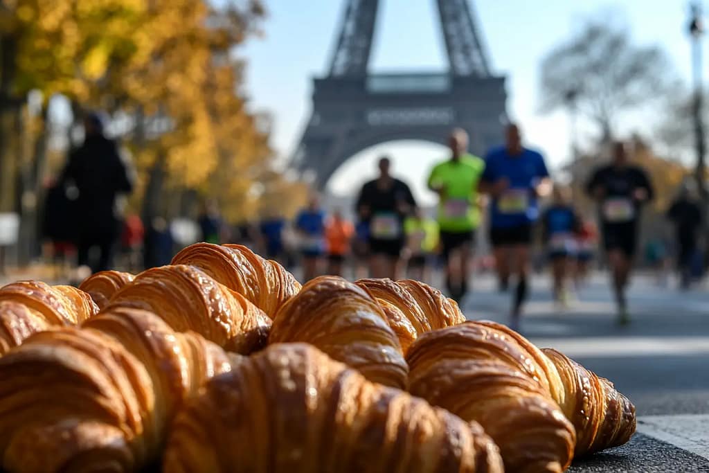 olympic marathon rerouted due to croissants