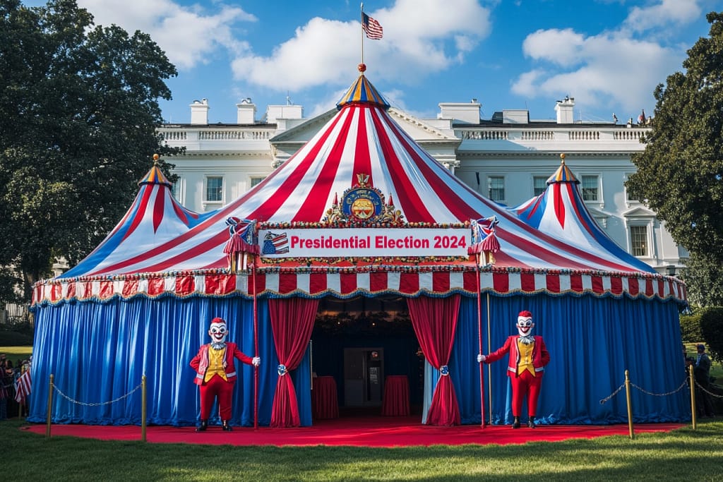Circus White House Tent