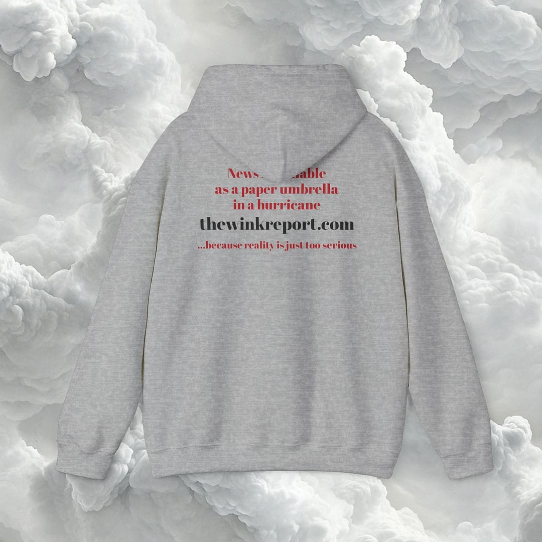 Unisex Heavy Blend™ Hooded Sweatshirt - The Wink Report Logo - Image 17