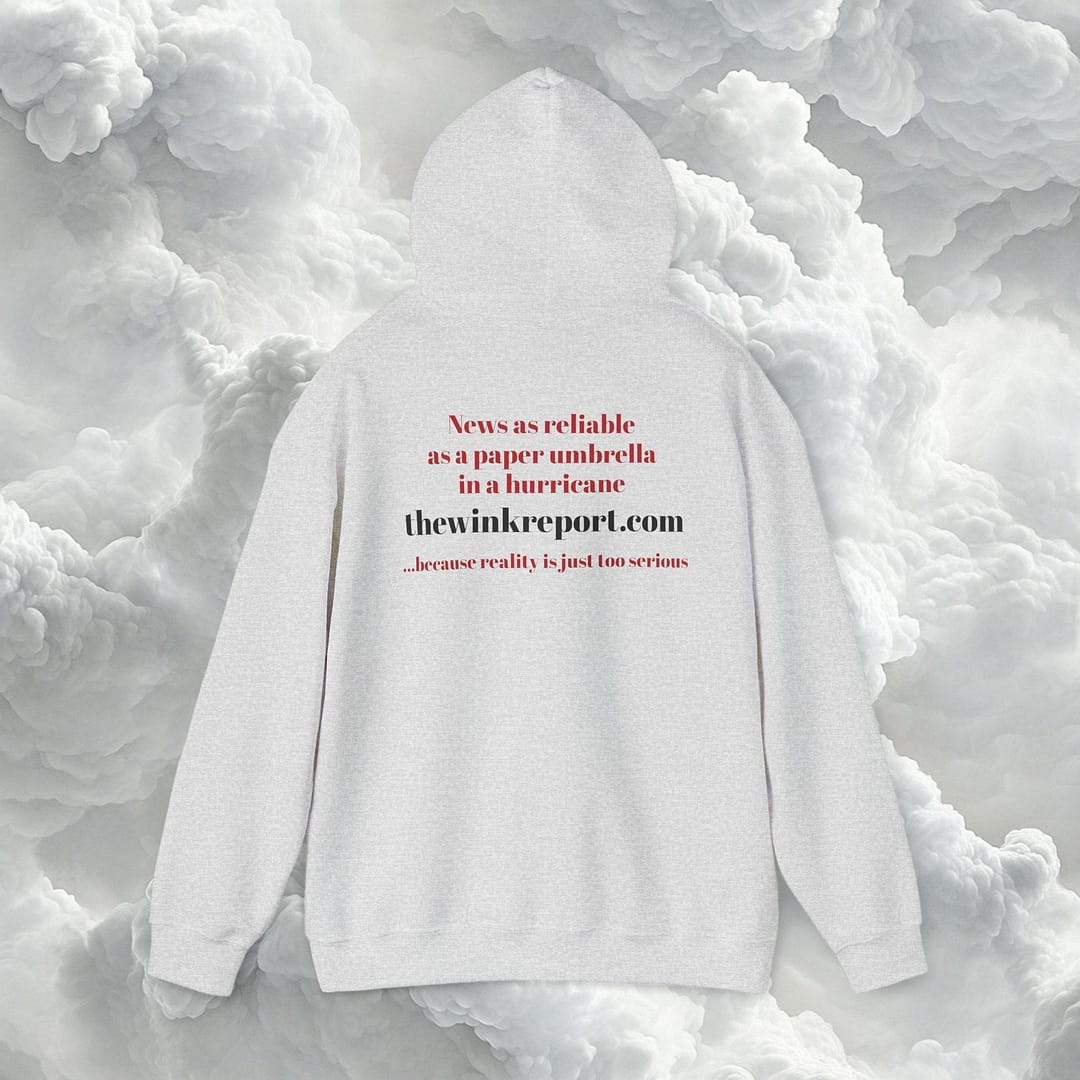 Unisex Heavy Blend™ Hooded Sweatshirt - The Wink Report Logo - Image 8