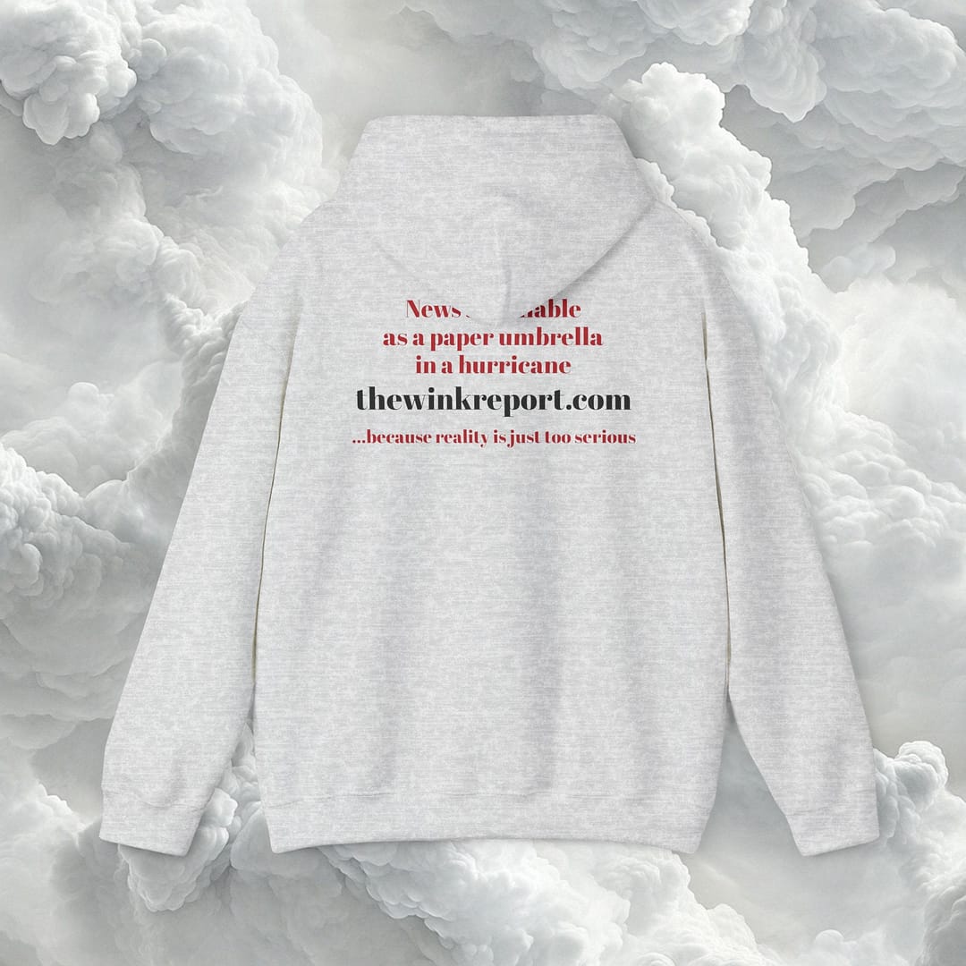 Unisex Heavy Blend™ Hooded Sweatshirt - The Wink Report Logo - Image 7