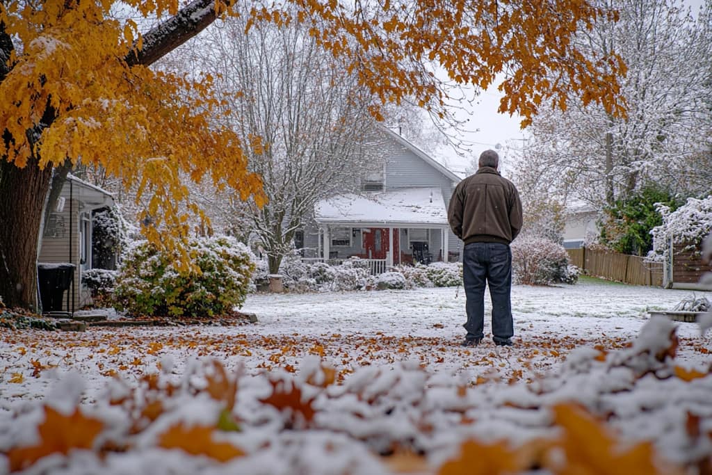 relief of snowfall