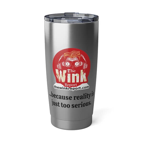 20oz Tumbler - The Wink Report Logo - Image 2