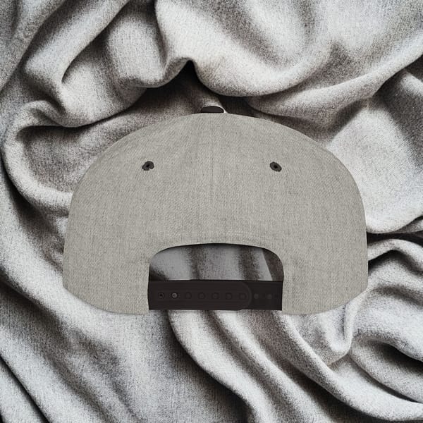 Flat Bill Snapback - The Wink Report Logo - Image 14