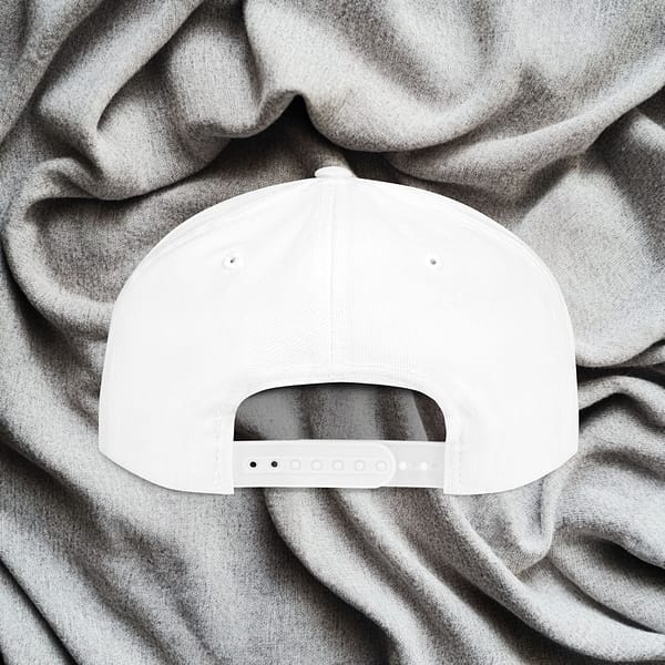 Flat Bill Snapback - The Wink Report Logo - Image 2