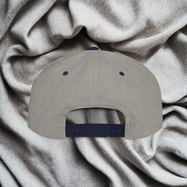 Flat Bill Snapback - The Wink Report Logo - Image 8