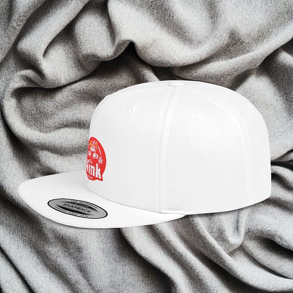 Flat Bill Snapback - The Wink Report Logo - Image 3